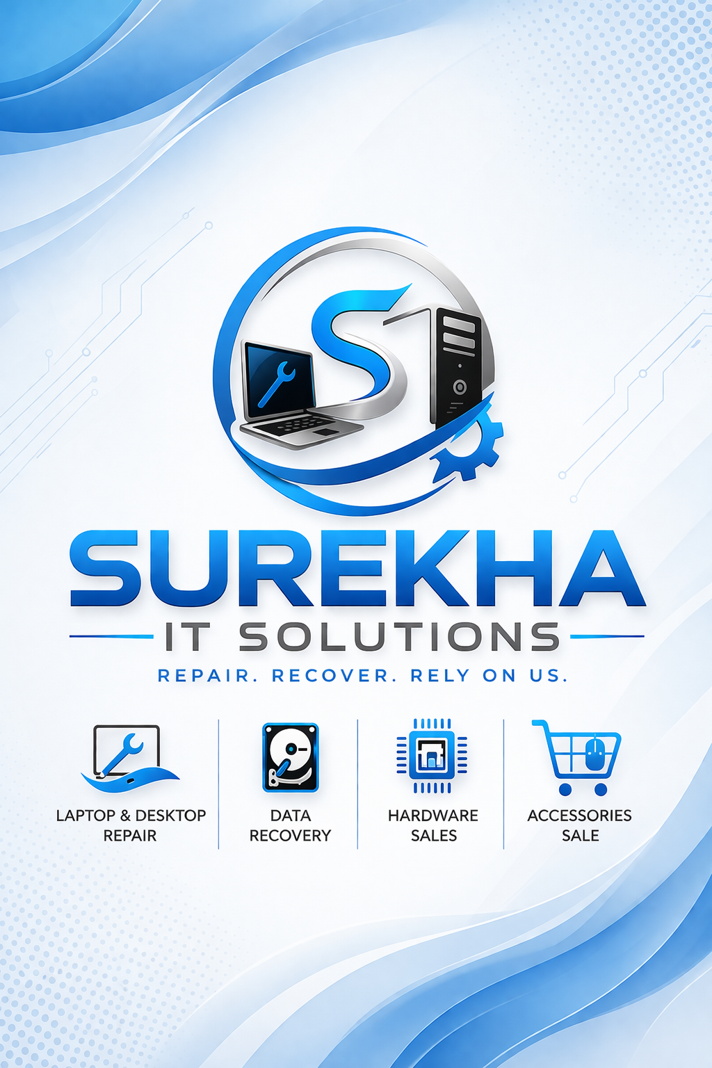 Surekha IT Solutions Flyer Design